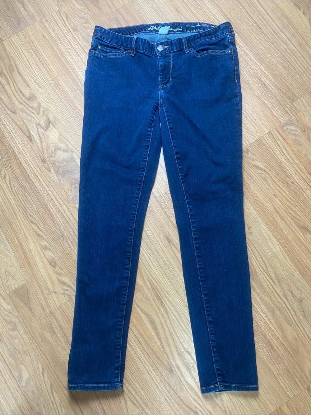 Eddie Bauer Women's slightly curvy  low rise Skinny Jeans size 10 EUC